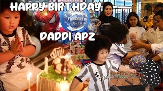 SURPRISE ! 🎉ULANG TAHUN DADDI YANG KE 3 BARENG APZ FAMILY | Daddi dapat Banyak Kado !!