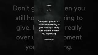 Motivation - Day 6