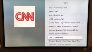 XTV troubleshooting on appletv