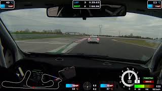 Clio RS turbo vs Cayman gt4 Cremona circuit - 1:46 low boost