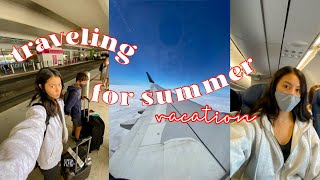 traveling for summer vacation in cali vlog!