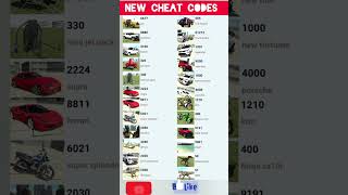 Indian Bikes Driving 3D All Vehicle Cheats Codes #shorts #short #indianbikedriving3d #cheatcodes