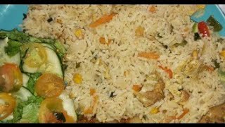 Sri Lankan Chicken Fried Rice | Restaurant Style | Sri Lankan Street food