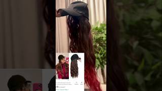 Hair wig / hair extensions review from messho #meesho #ytshorts #shorts #hairstyle