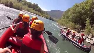 Canoe family fun ticino river