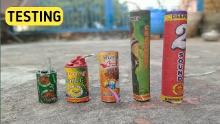 Diwali Crackers Testing || 5 Different Types Crackers Testing || Diwali 2020