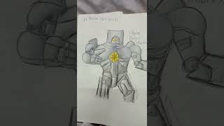 I draw Gipsy Danger from Pacific rim!#drawing #pacificrim #gipsydanger short E.P.108