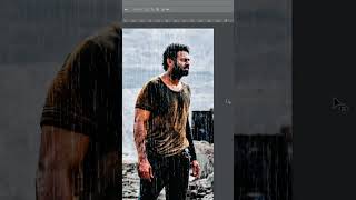 How to add rain effect on Photoshop