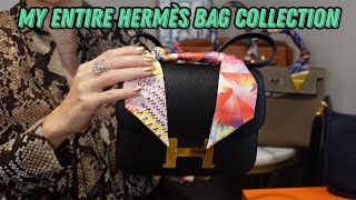 My Entire Hermès Bag Collection 2023 | Their Stories & How I Got Them