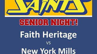 FHS vs. NY Mills -- SENIOR NIGHT