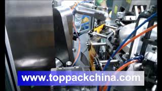 Rotary Nut Packing Machine With 10 Heads Multihead weigher