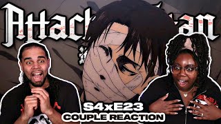 HE LIVES!! - Attack On Titan Season 4 Episode 23 Reaction "Sunset"