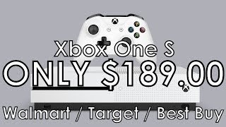 Xbox One S $189 For Black Friday / Microsoft Black Friday / Super Low Price / Walmart