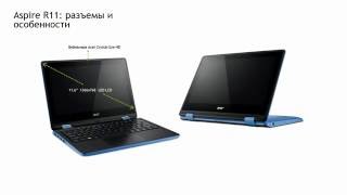 Aspire R 11 - удобен в любом положении