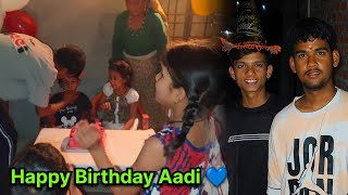 Happy Birthday Aadi 💙 || Birthday Celebration || Happy Birthday Vlog || Birthday || Sbiniyal Vlogs 💝