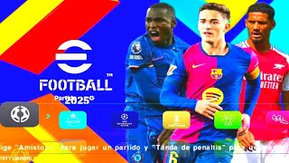 eFootball PES 2025 PPSSPP DOWNLOAD C19 ISO Latest Transfer Update complete kits