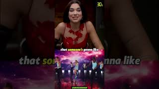 dua lipa react forgets the lyrics to her song more than once #dualipa #celebrity #shorts