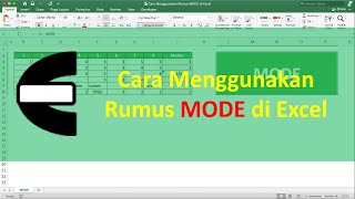 Cara Menggunakan Rumus MODE di Excel - Compute Expert