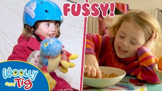 @WoollyandTigOfficial - 😂😝 Fussy Tig! 😝😂 | Full Episode | TV Show for Kids | Toy Spider