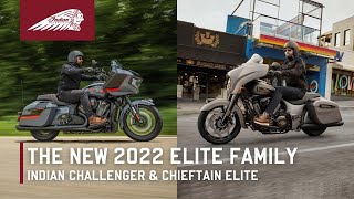 The New 2022 Indian Motorcycle Elite Family