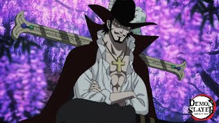 What if Dracule Mihawk was in Demon Slayer