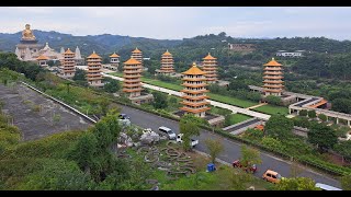 #282 【Around Taiwan On Foot】《Kaohsiung》Fo Guang Shan Monastery，Fo Guang Shan Buddha Museum【2 KM】