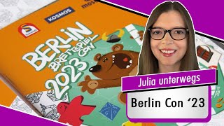 BERLIN CON 2023 - Julia unterwegs in Berlin - Bericht - Überblick - Hintergrund - Spiel doch mal!