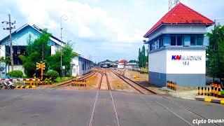 Emplasemen Stasiun Madiun || View Backride