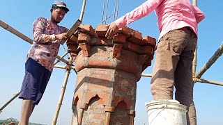 how to make pillar leg /how to make pillar hadi l how can the base of minaret l Pillar design work