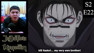 They Are BROTHERS!? Jujutsu Kaisen Season 2 Episode 22 Reaction