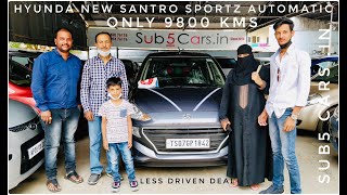 [SOLD] Hyundai Santro 1.1 Sportz AT Getting Ready For Delivery @ Sub5Cars Hyderabad