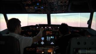 SUISSE SIMUFLIGHT 737NG take off LFMN