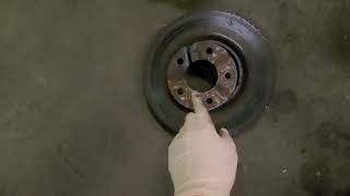 Stuck Brake Rotor!