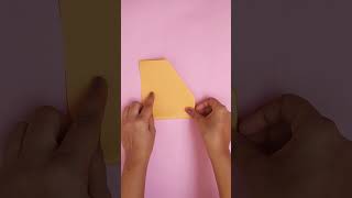 How to make beautiful paper plane easy craft #shorts#papercraft#plane#beautiful#viral#trending