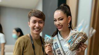 แอนนา Miss Universe Thailand 2022 และ Top 5 นิโคลีน อายกัญ โอปอ เรเน่ ที่งาน Mana Women’s Power