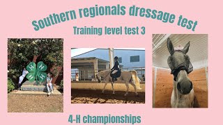 Southern Regionals Dressage Test | Isabella the Equestrian