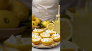 ZINGY & ZESTY LEMONGOLD® CUPS 🍋 #recipes #desserts #shorts #lemon