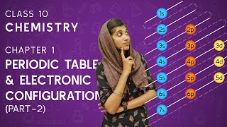 Periodic Table and Electronic Configuration - Part 2 | Class 10 | Chemistry | Chapter 1