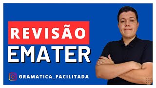 Revisão Emater/DF:  Sintaxe e Manual de Comunicação Oficial do GDF I Professor Alex Cardoso