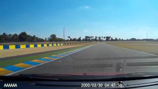 Alfa Mito Cloverleaf Le Mans  bugatti race track