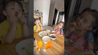 Mukbang ăn gà 🍗 rán nào các bạn ơi! | Minh Minh Family #shorts #virral #trending #mukbang #short