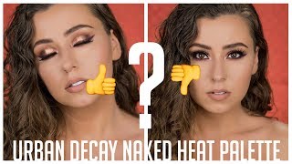 URBAN DECAY NAKED HEAT PALETTE | TUTORIAL + REVIEW