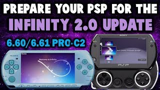 Preparing My PSP GO For Infinity 2.0 Update! (6.61 PRO C2)