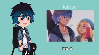 mlb react to ships gacha club gacha life miraculous ladybug 💅🌚