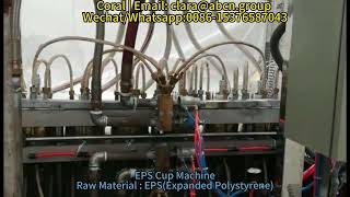 eps foam cup making machine plastic cup thermoforming machine