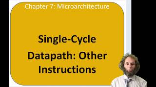 DDCA Ch7 - Part 3: RISC-V Single-Cycle Processor Datapath: Extending Instructions