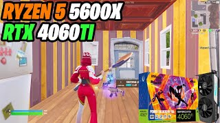 RTX 4060 ti + Ryzen 5 5600x og fortnite | Tilted Zone Wars | performance mode 1080p