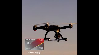 Drone Hover: The Active Cash® Credit Card