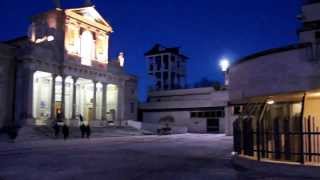 Santuario San Gabriele di notte