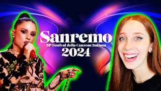 ITALY NEEDS TO SEND THIS EUROVISION 2024 // REACTING TO ANGELINA MANGO - "LA NOIA" (SAN REMO 2024)